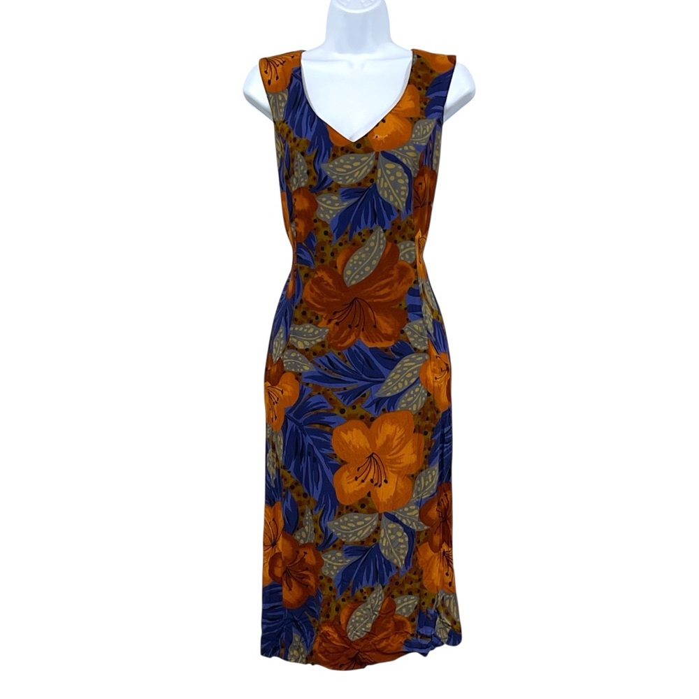 Floral Sleeveless Dress by Jeffrey & Dara